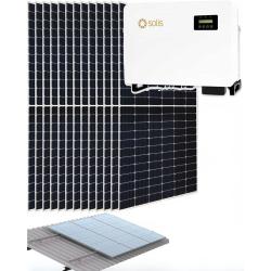 102 Módulos FV 500w + Inversor 50kW Solis + estructura