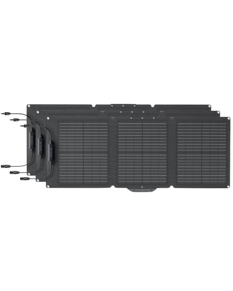 Pack 3 unidades Paneles Solares Portátiles 60W 12V Ecoflow