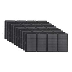 Pack 10 Unidades Placas Solares Portátiles 60W 12V Ecoflow