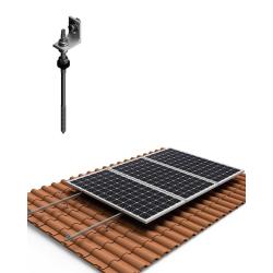 Estructura Cubierta Tejas 6 Paneles Solares con varilla 01V