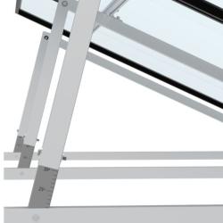 Estructura Inclinada Soporte Regulable 1 Panel 20º-35º