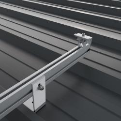 Estructura Coplanar Para 4 Paneles Solares 03V4 M8 A