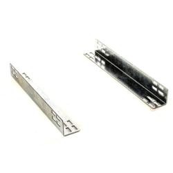 Juego de 2 Escuadras Angulares Metálicas Para Rack 22U Biacom