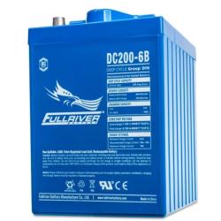 Batería 6v AGM Solar 200Ah C20 Monobloc Fullriver DC200-6B