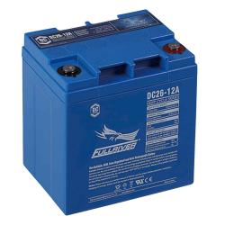 Batería Solar AGM 26Ah 12V C20 Monobloc Fullriver DC26-12A