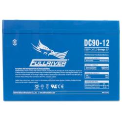 Batería AGM 90Ah Solar 12V C20 Monobloc Fullriver DC90-12