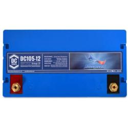 Batería AGM 105Ah Solar 12V C20 Monobloc Fullriver DC105-12