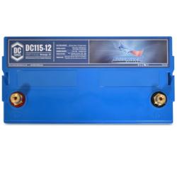 Batería AGM 115Ah Solar 12V C20 Monobloc Fullriver DC115-12A