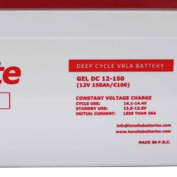 Batería GEL 12V 150Ah Tensite