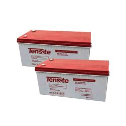 Pack 2 unidades Baterías GEL 250Ah 12V Tensite