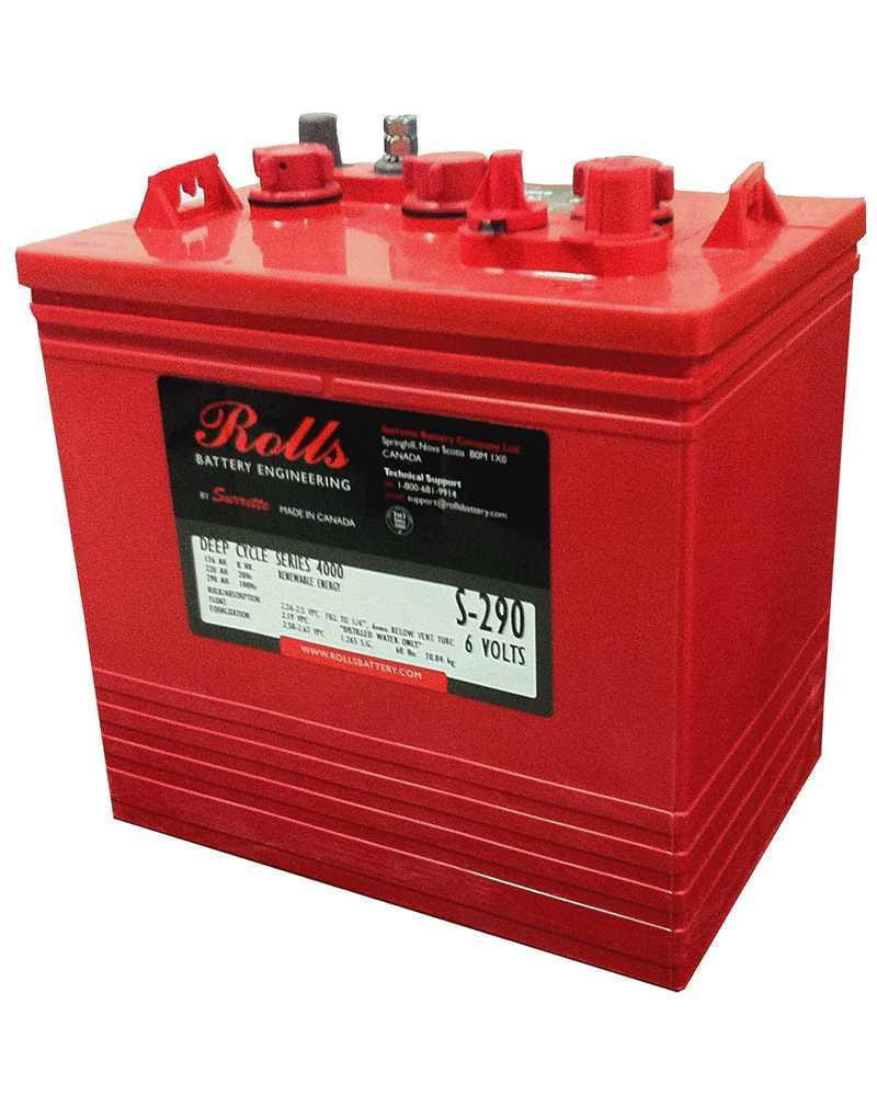 Batería ROLLS 6V S6 GC2-HC S290 294 AH C100