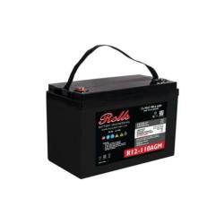 Batería Solar AGM 110Ah 12V Rolls