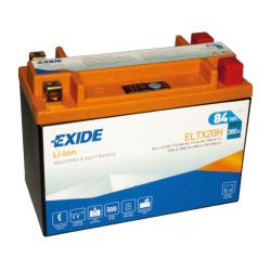 Batería Litio Moto Exide 12V 7Ah 380A ELTX20H