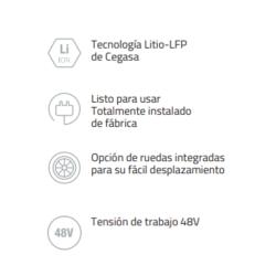 Batería de litio Cegasa Ebick Ultra 175 280Ah