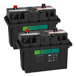 Pack 2ud Batería de Litio para Autocaravana Pylontech 12V 100Ah RT12100G31
