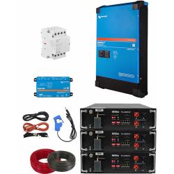 Kit SAI UPS Victron 5000VA con 15kWh de Litio