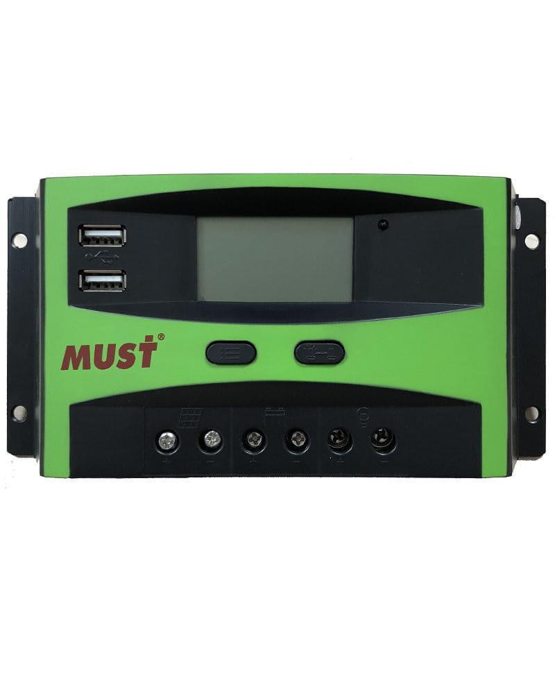 Regulador PWM 12V / 24V 30A Must Solar