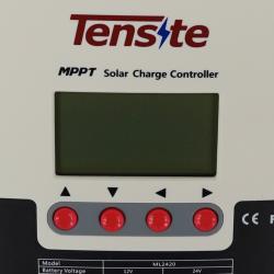 Regulador MPPT 100V 20A LCD 12/24V