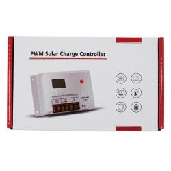 Regulador Solar PWM 20A 12/24V LCD