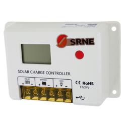 Regulador Solar PWM 20A 12/24V LCD
