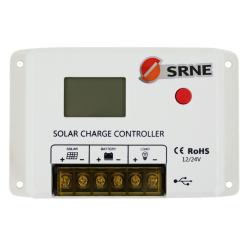 Regulador Solar PWM 30A 12/24V LCD