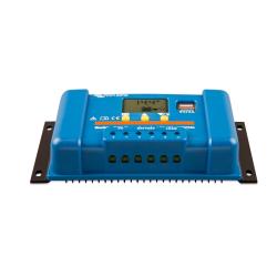Regulador PWM BlueSolar 12/24V 5A LCD USB Victron