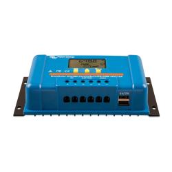 Regulador PWM BlueSolar 12/24V 20A LCD USB Victron