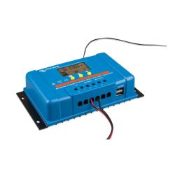 Regulador PWM BlueSolar 12/24V 20A LCD USB Victron