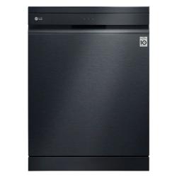 Lavavajillas 60cm QuadWashTM TrueSteam Acero Negro Mate LG DF455HMS