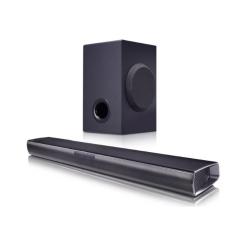 Barra de Sonido para TV LG SQC1 160W, 2.1 canales Dolby Digital con Subwoofer