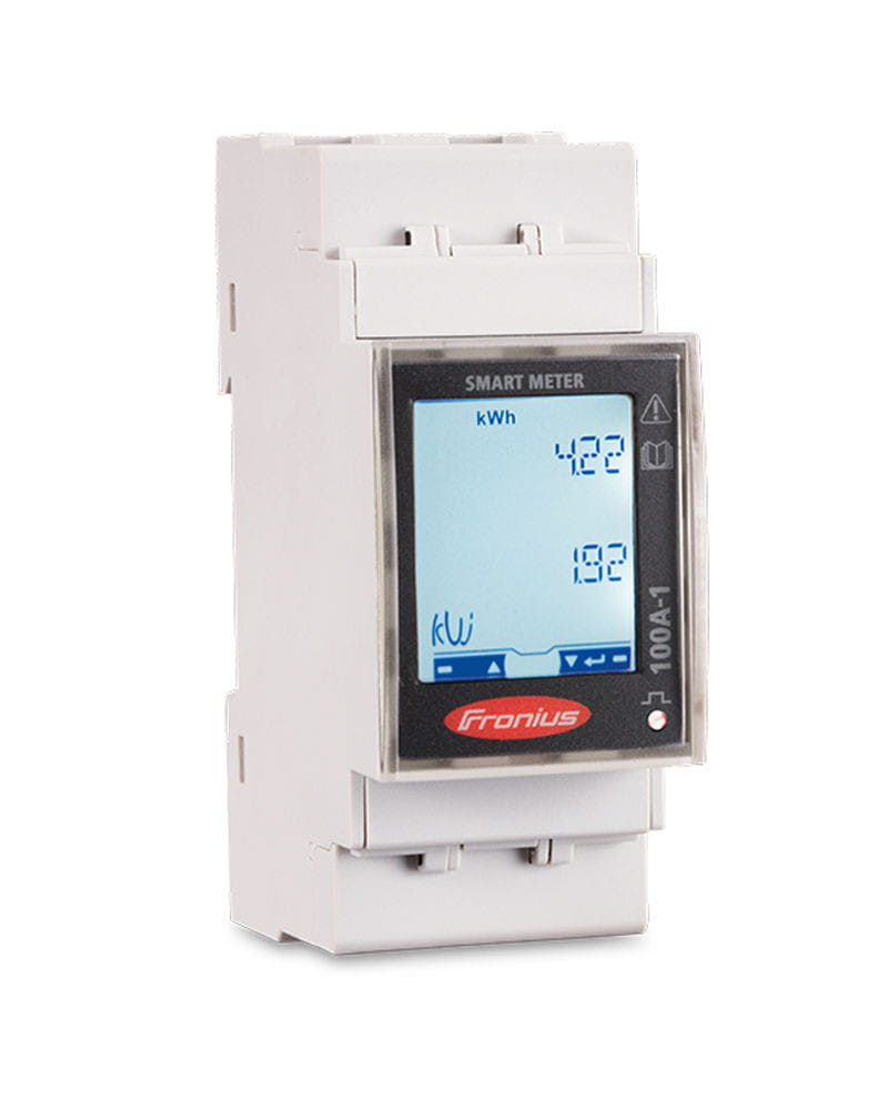 Vatímetro Fronius Smart Meter Monofásico TS 100A