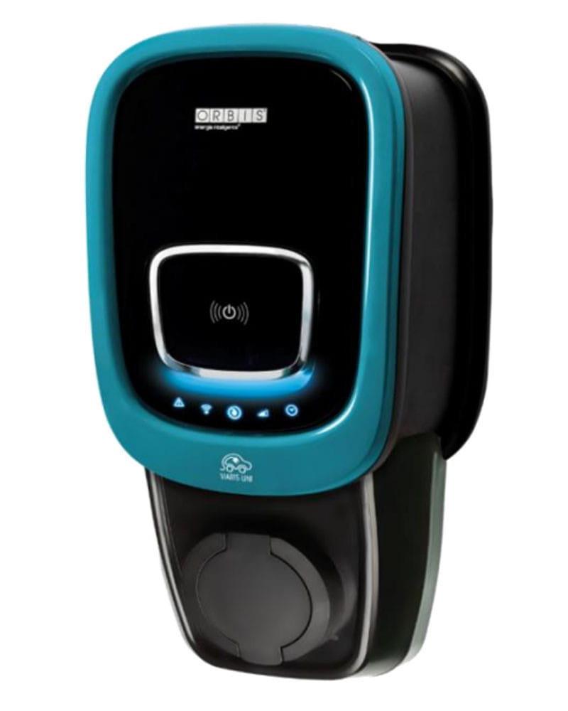 Cargador coche eléctrico en Casa 7,4kW Orbis Viaris UNI Tipo 2 - WiFi
