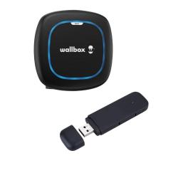 Pack Cargadores Coche Eléctrico Wallbox Pulsar 7.4kW Type 2 Max con Modem USB