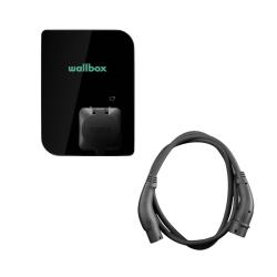 Pack Cargadores Eléctricos Coches Wallbox Copper SB 22kW con Cable de Carga Wallbox 5m