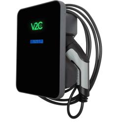 Cargador Coche Eléctrico V2C TRYDAN 7,4Kw con Cable T2 10m + P