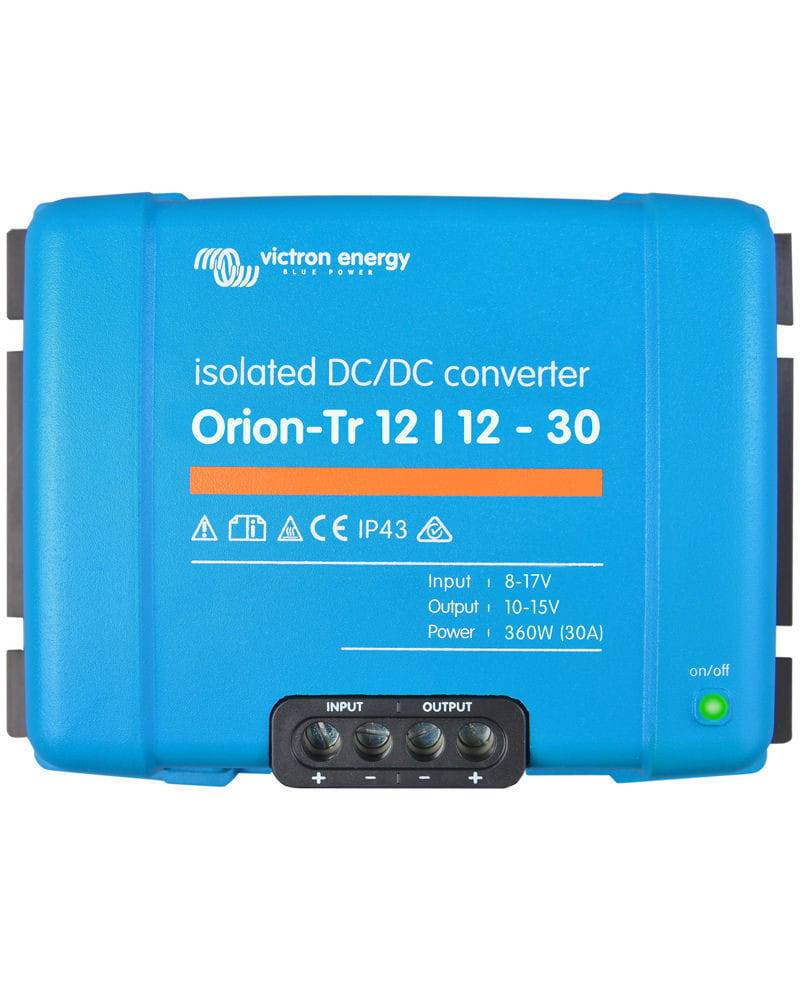 Convertidor de Corriente Victron 30A 12V-12V Orion-Tr Aislado