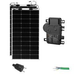 Kit Placas Solares Balcón 400W con Microinversor 380W