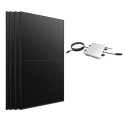 Kit Placas Solares Balcón 2000W con Microinversor DEYE 2000W SUN2000WG4