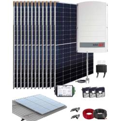 Kit Solar Trifásico 8000W SolarEdge 40700Whdia