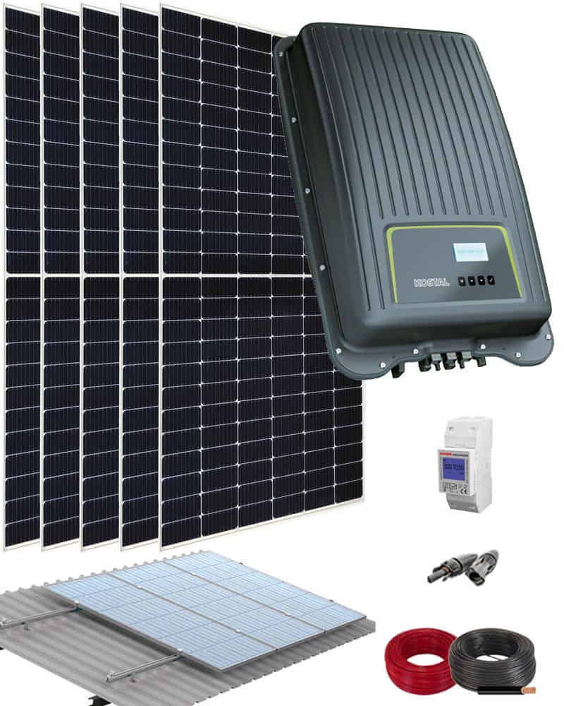 Kit Solar Autoconsumo Fotovoltaico Kostal 2000W 10000Whdia