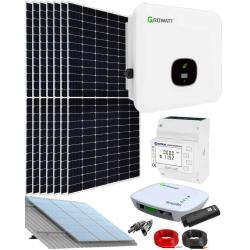 Kit Autoconsumo Trifásico Growatt 8000W 41kWhdía
