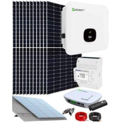 Kit Autoconsumo Trifásico Growatt 9000W 46kWhdía