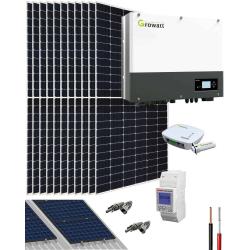 Kit Autoconsumo Solar 5000W 27000Whdia Growatt