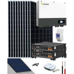 Kit Solar Híbrido 4000W 20000Whdia Growatt