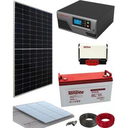 Kit Solar Aislada para autoabastecimiento 600W 12V