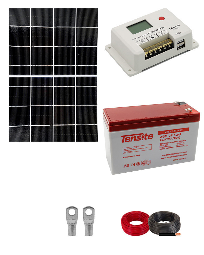 Kit Solar Portátil 30W sin Instalación