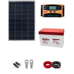 Kit Solar 100W con Batería
