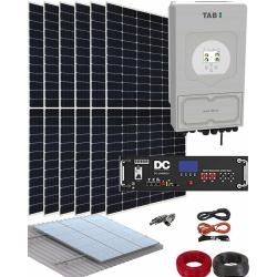 Kit Solar Aislada 3600W 48V con batería de Litio