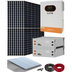 Kit Solar Aislada 5500W 48V Suntaic Lite con Baterías de Litio Suntaic 10kWh