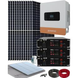 Kit Placas Solares en Casa con Inversor Híbrido Suntaic STH6M-2 6000W y Batería Litio Tensite 48V